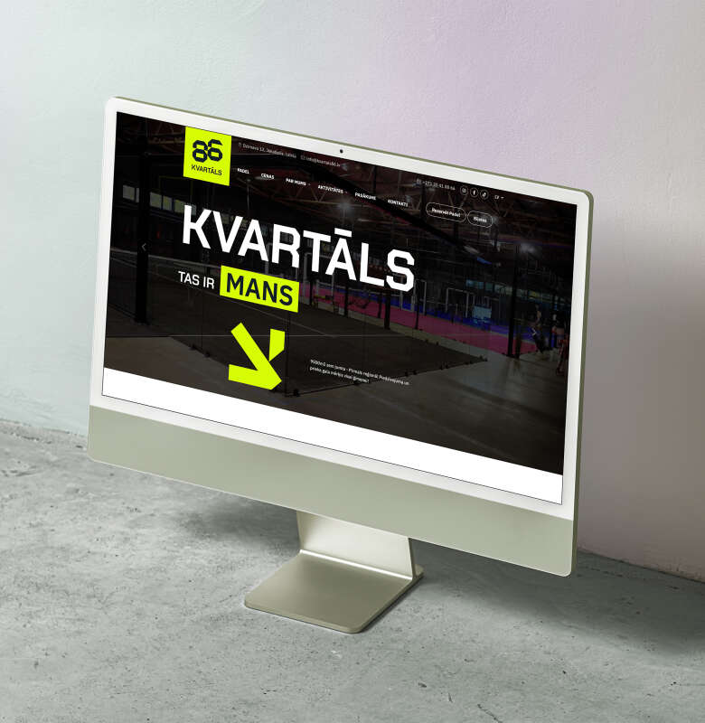 Park 86 logo un vizuālā identitātes izstrāde